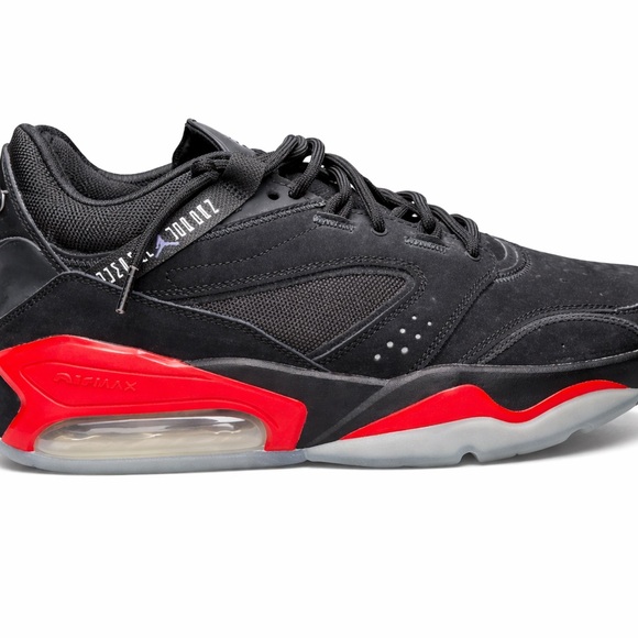 Nike Men’s Air Jordan Air Max Point Lane Infrared Athletic Black Sneakers - Picture 6 of 7